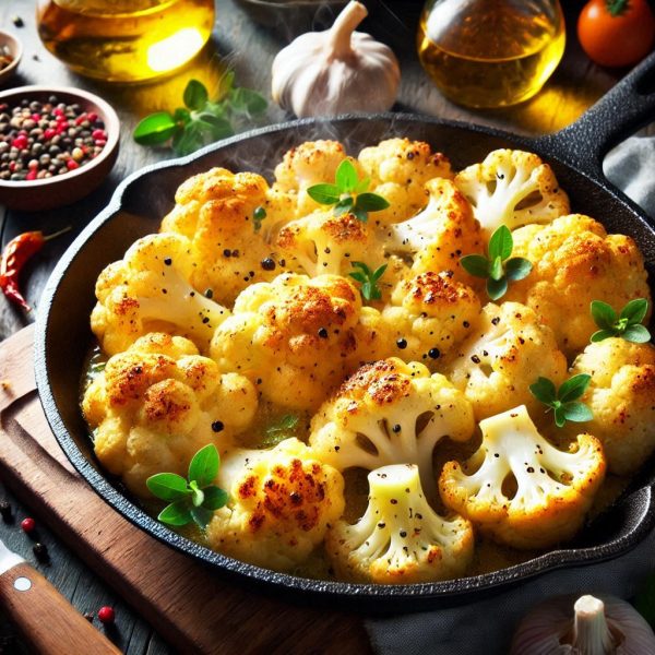 Pan roasted cauliflower 