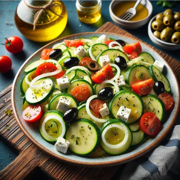 Greek Zucchini Salad