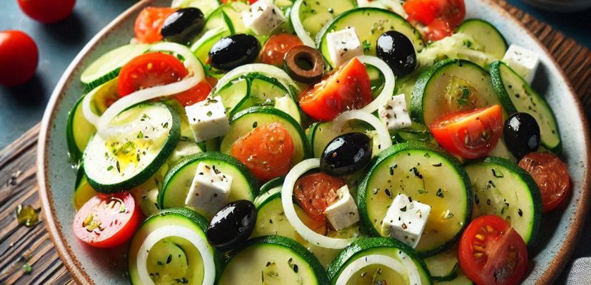 Greek Zucchini Salad